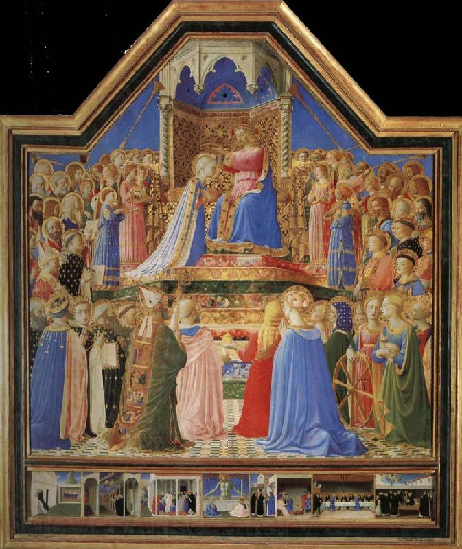 Fra Angelico Yan added the Virgin Festival Spain oil painting art